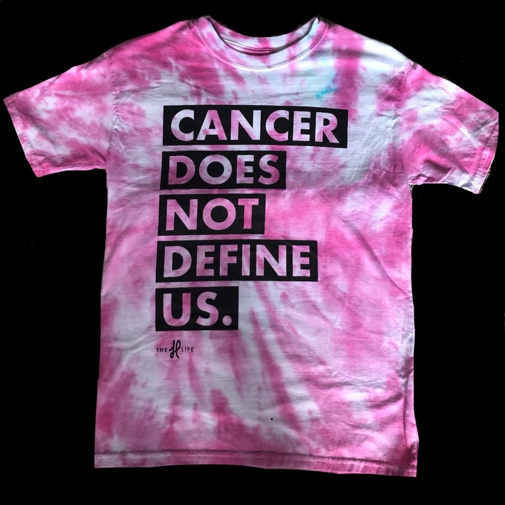 Cancer Does Not Define Us Tie Dye Youth Large
